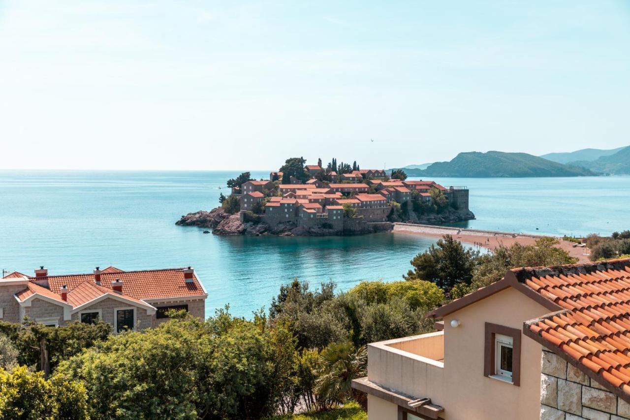 Sun Rose Apartments Sveti Stefan Ilha Sveti Stefan Exterior foto