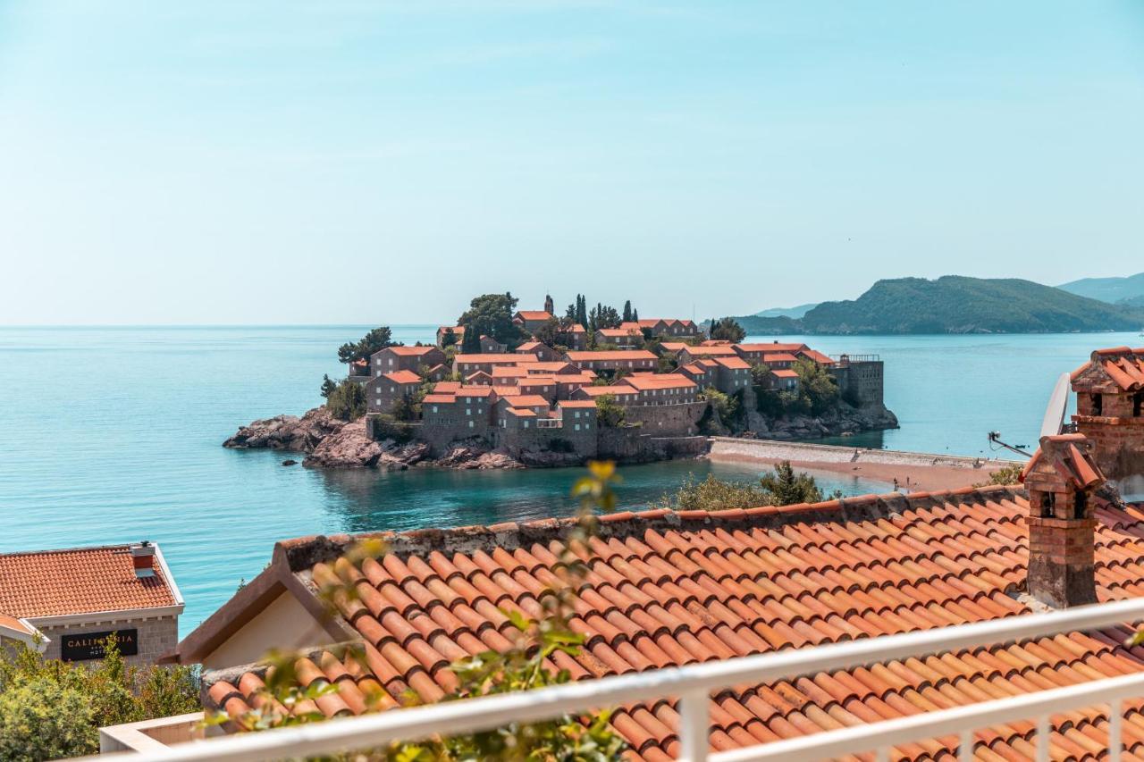 Sun Rose Apartments Sveti Stefan Ilha Sveti Stefan Exterior foto